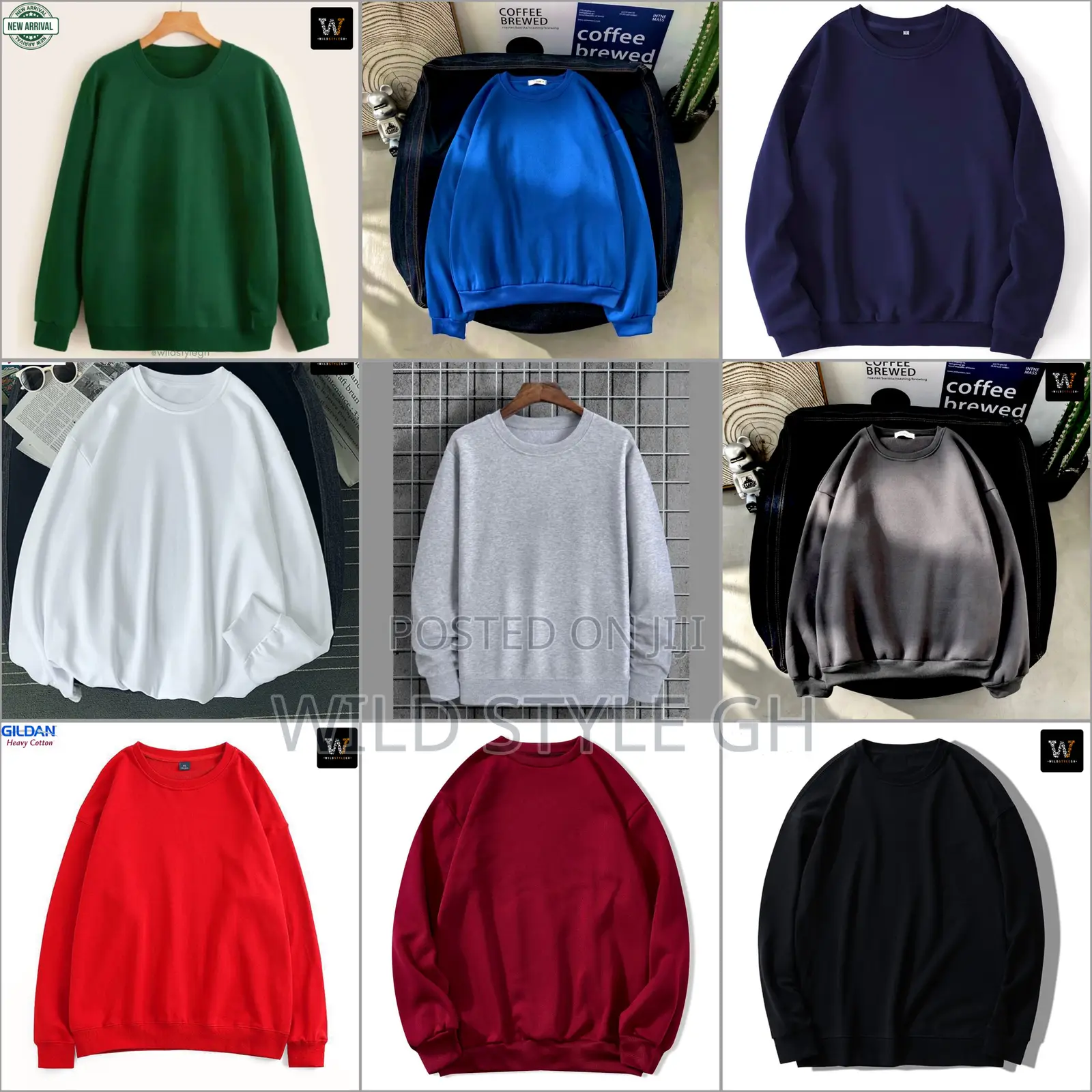 Quality Plain Sweatshirts