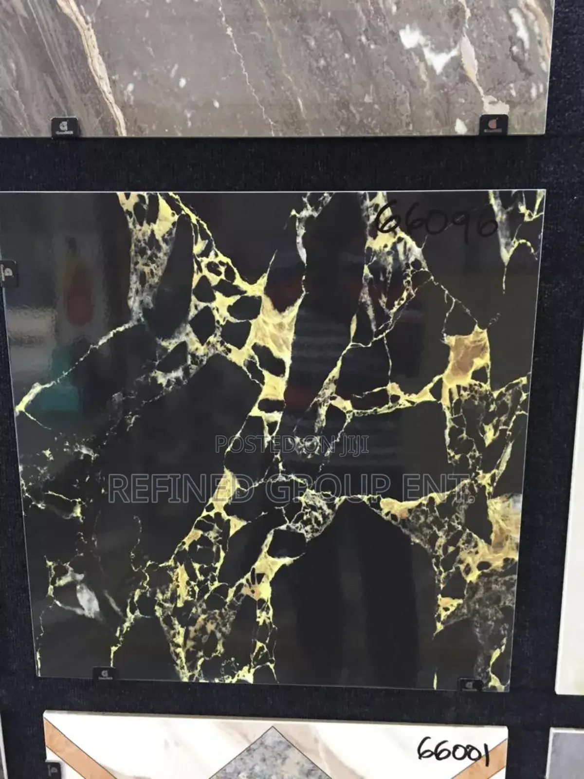 Made in Ghana Tile 60/60cm Polished. Grade 1