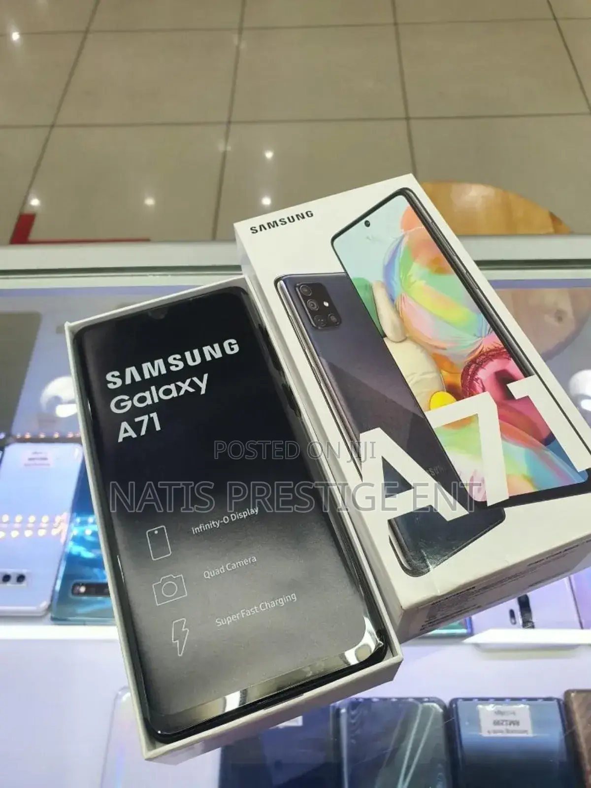 New Samsung Galaxy A71 5G 128 GB Black