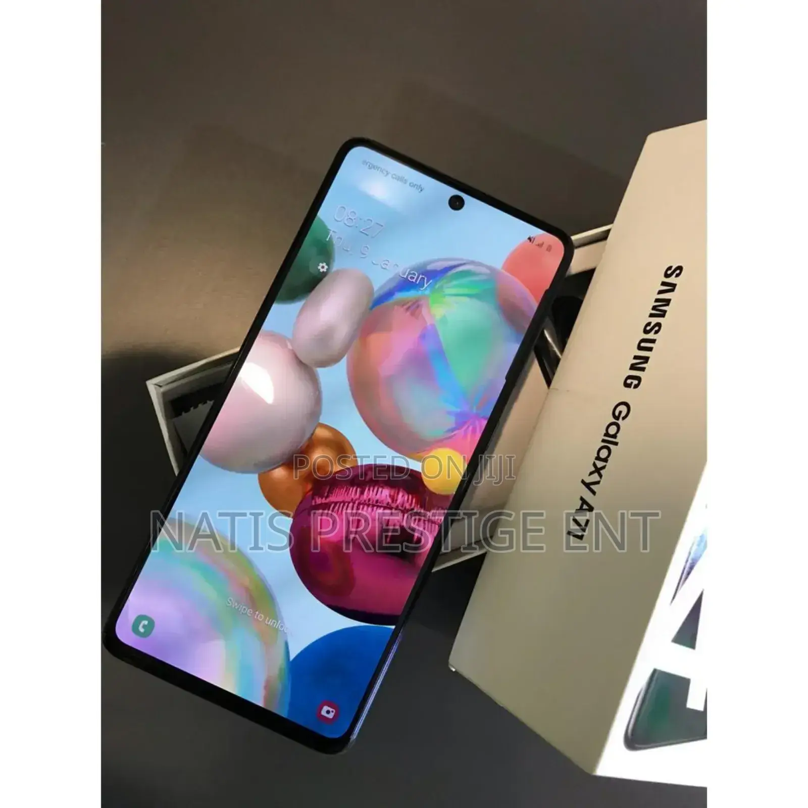 New Samsung Galaxy A71 5G UW 128 GB Black