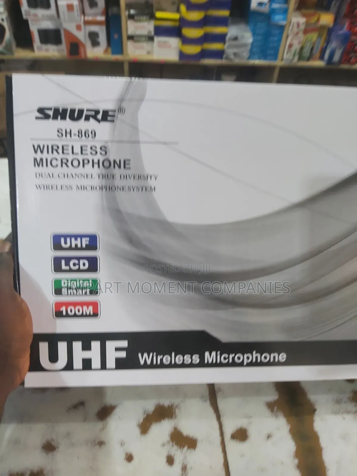 Shure Sh 869 Wireless UHF Microphone
