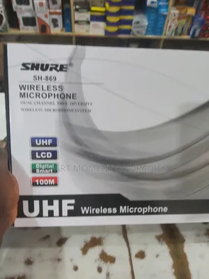 Shure Sh 869 Wireless UHF Microphone