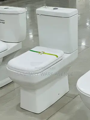 Slim Tank Water Closet - Toilet Seat - Square WC