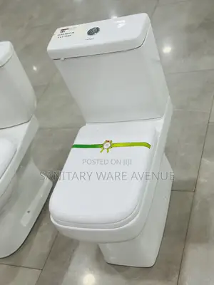 Slim Tank Water Closet - Toilet Seat - Square WC