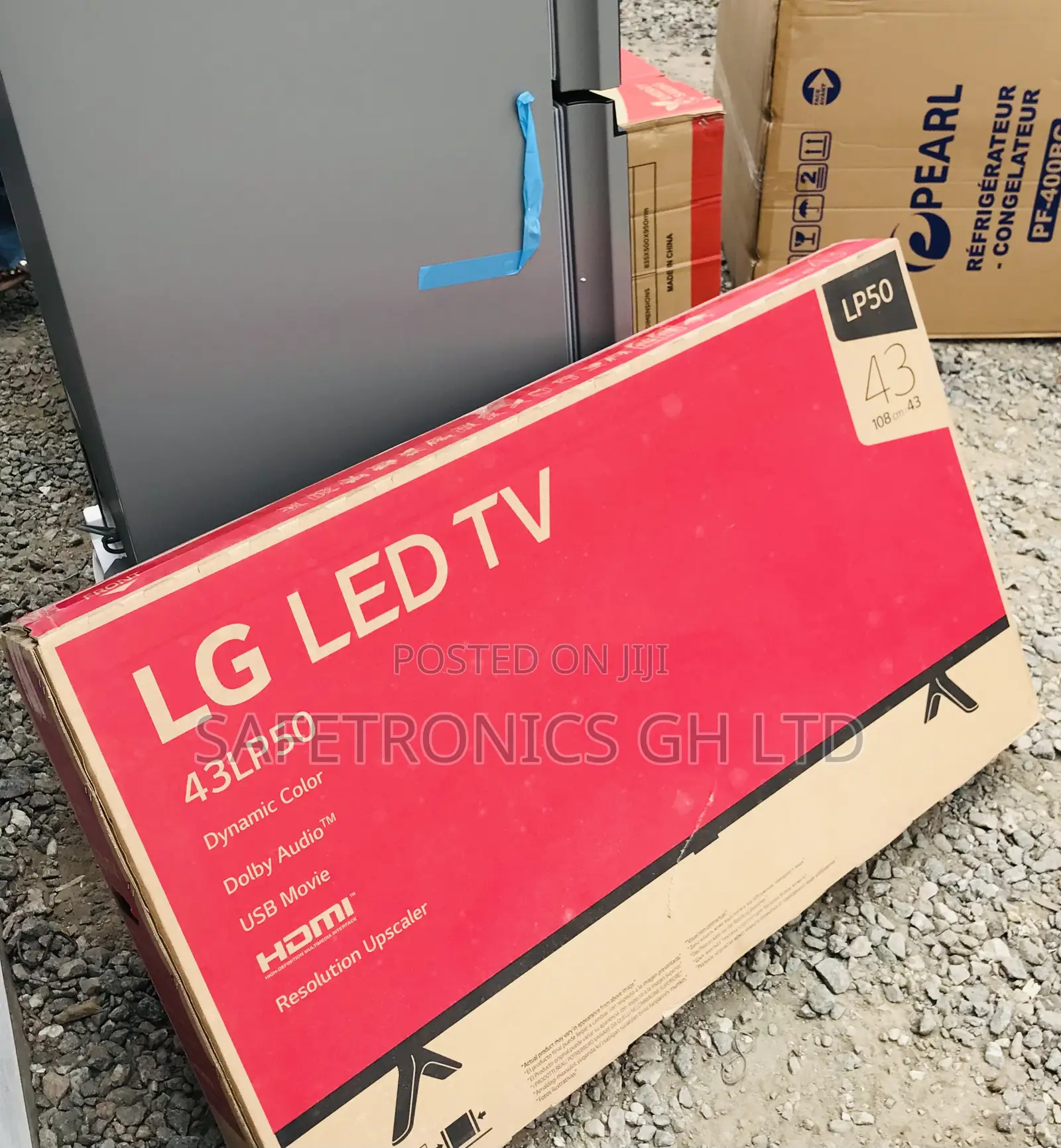 Shop (Black) 43 Inch Full HD LG LED LP50 Digital Tv 