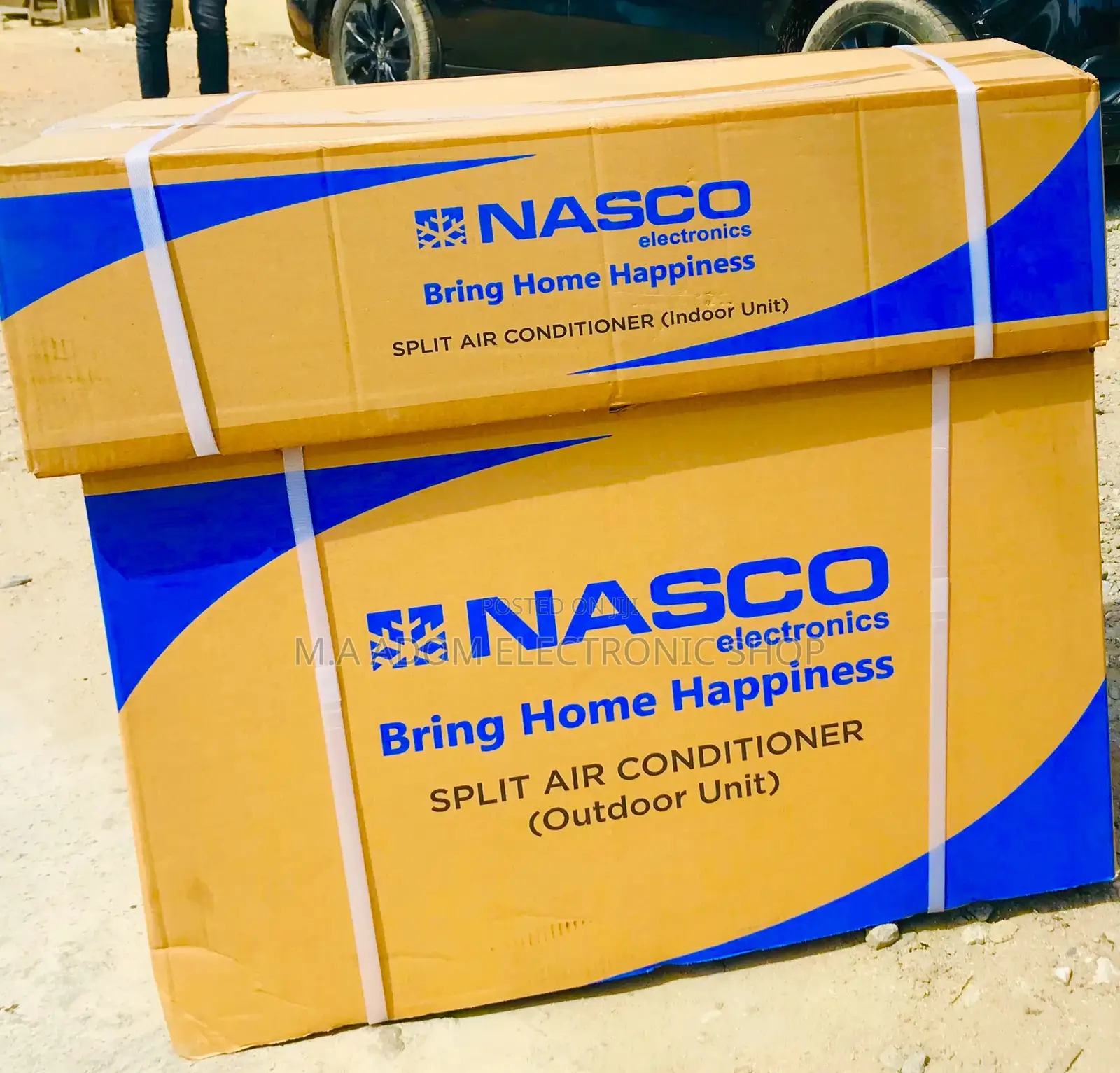 Nasco Split 1.5 Affordable Air Condition White