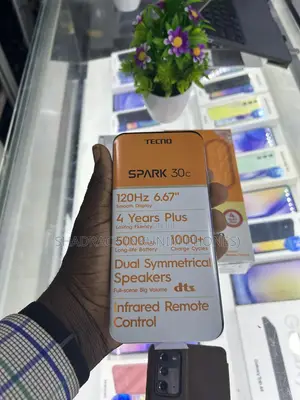 New Tecno Spark 30C 128 GB Black
