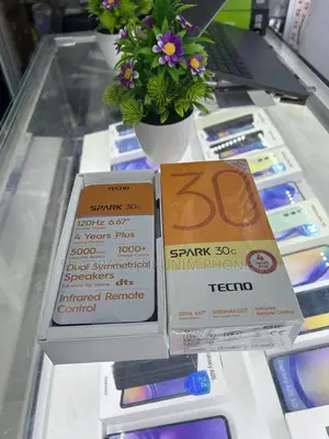 New Tecno Spark 30C 128 GB Black