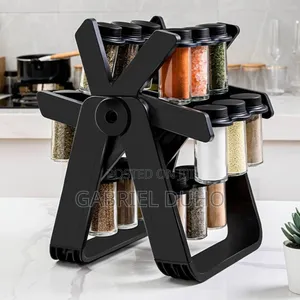 18 Jar Rotating Spice Rack