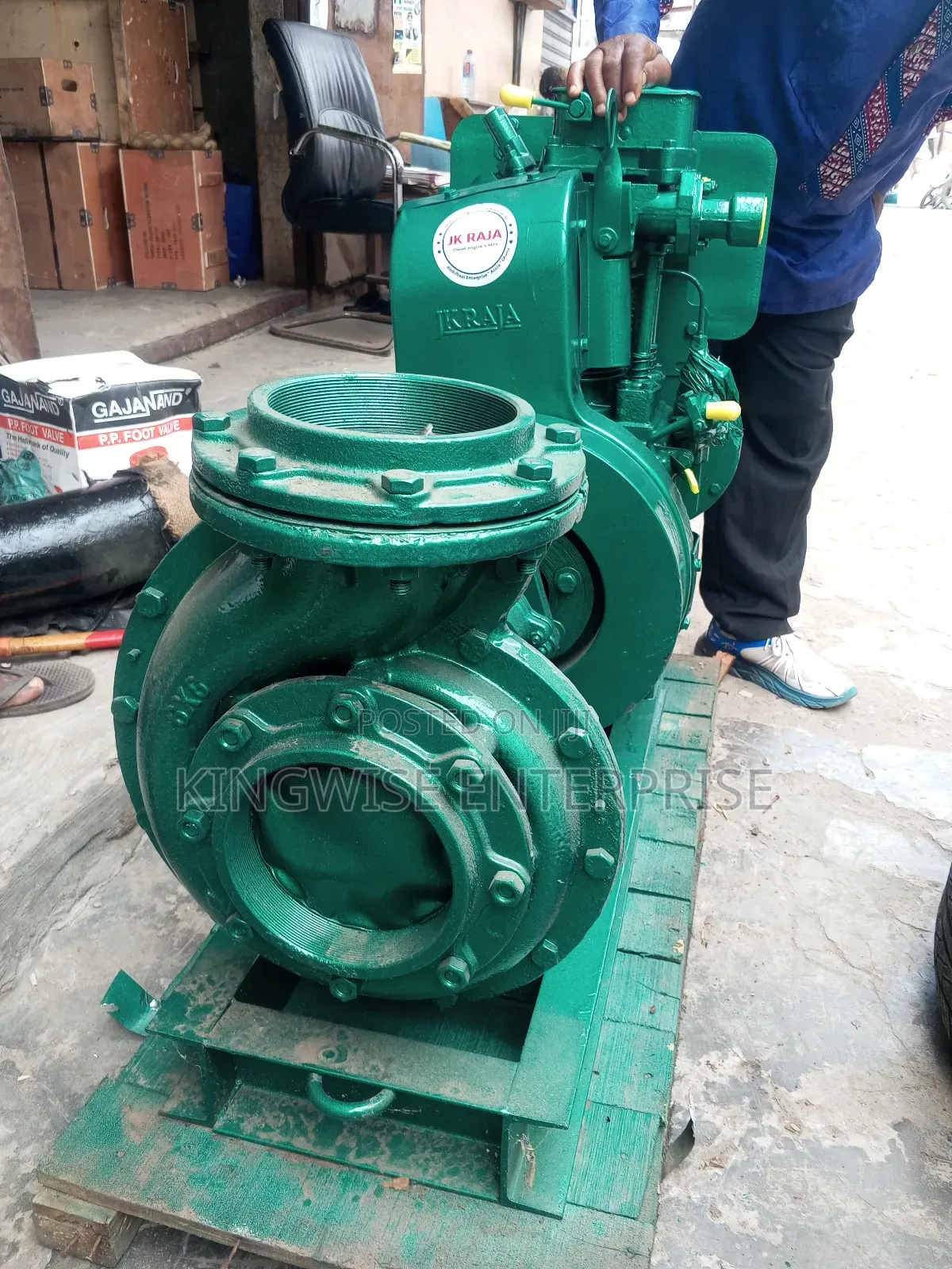 Kirloskar 6×6 With 10hp Air Cool Diesel Engine Pump Set