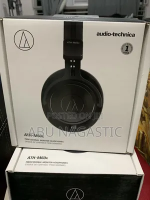 Audiotechnica Studio Headphones ATH M60X