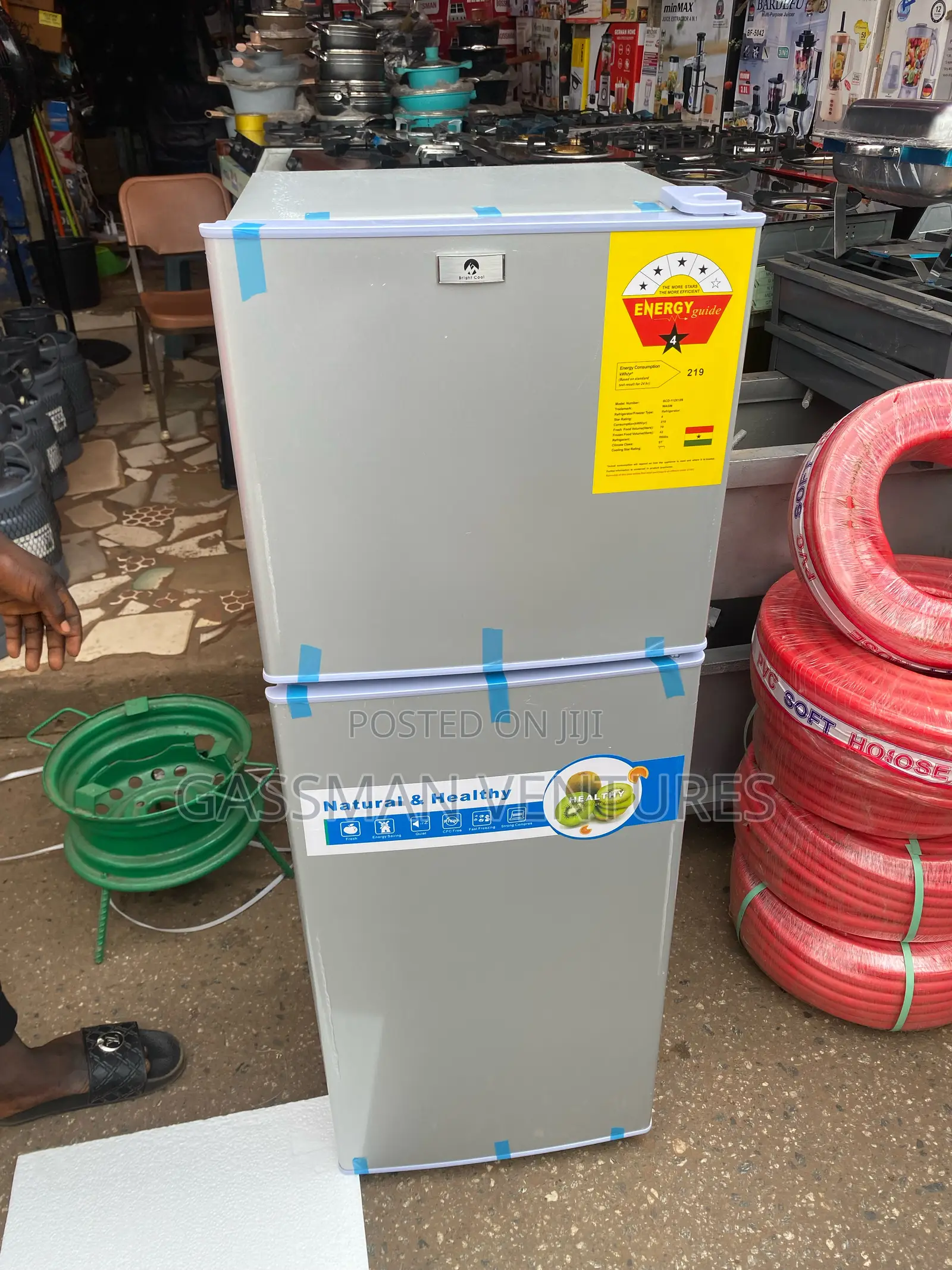 Bright Cool 138 Litres Fridge