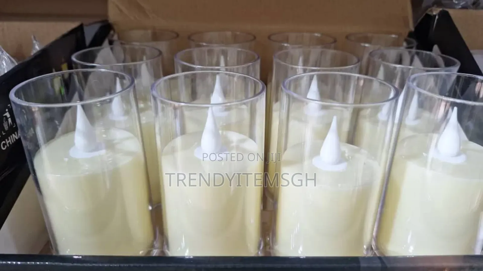 12pcs Decorative Crystal Led Candle Light
