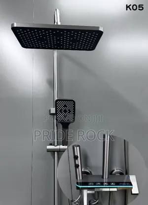 Thermostatic Shower Pole, Led Shower