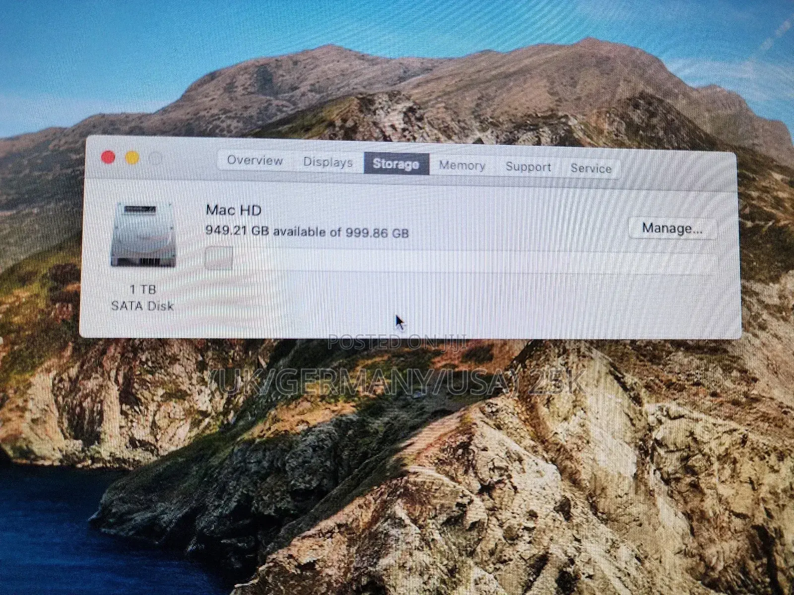 Desktop Computer Apple iMac 16GB Intel Core i5 SSHD (Hybrid) 1T