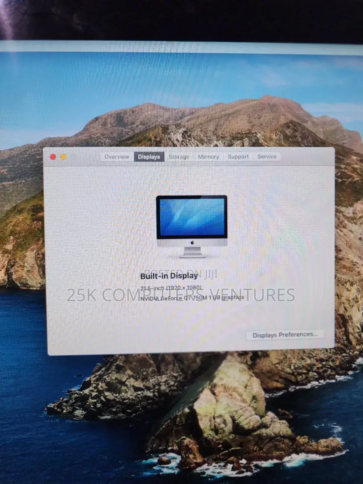Desktop Computer Apple iMac 16GB Intel Core i5 SSHD (Hybrid) 1T