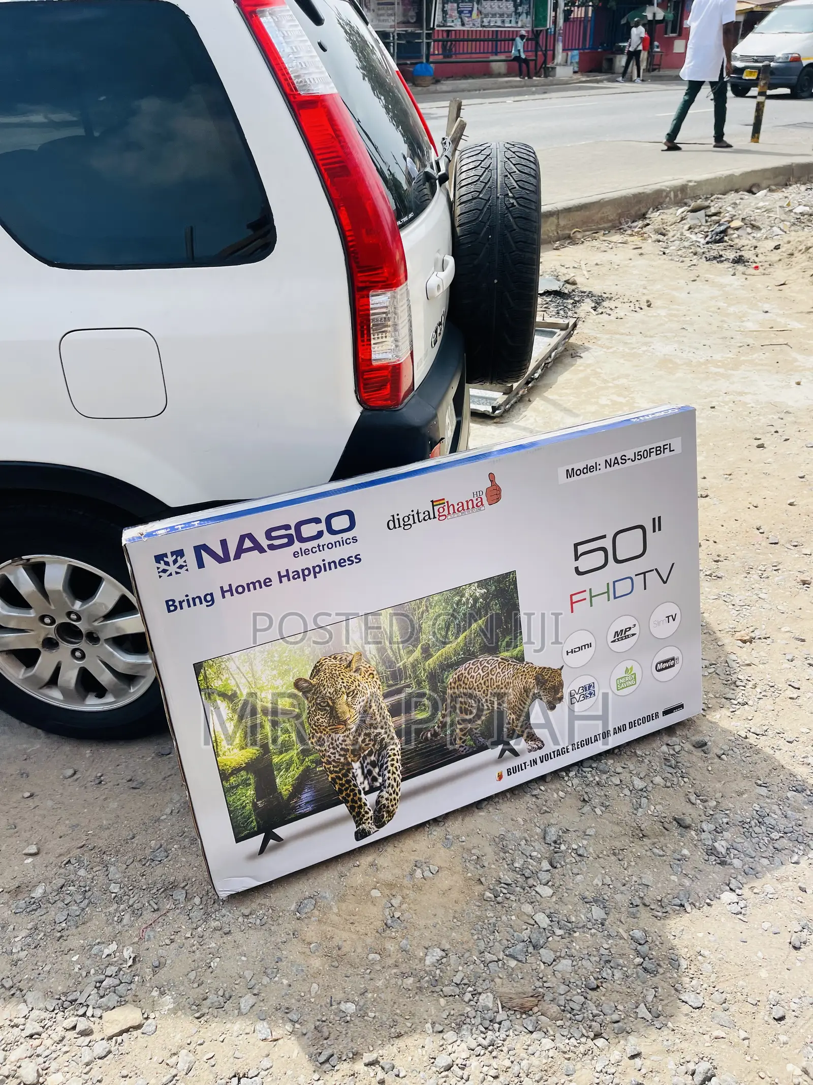 Fabulous Nasco 50 Inch FHD Satellite Electric Television.