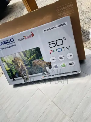 Fabulous Nasco 50 Inch FHD Satellite Electric Television.