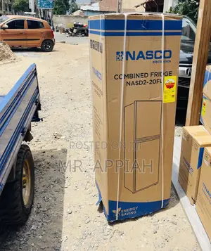 Purchase Nasco Nasd2-20 158L 2 Door Electric Fridge(Silver)