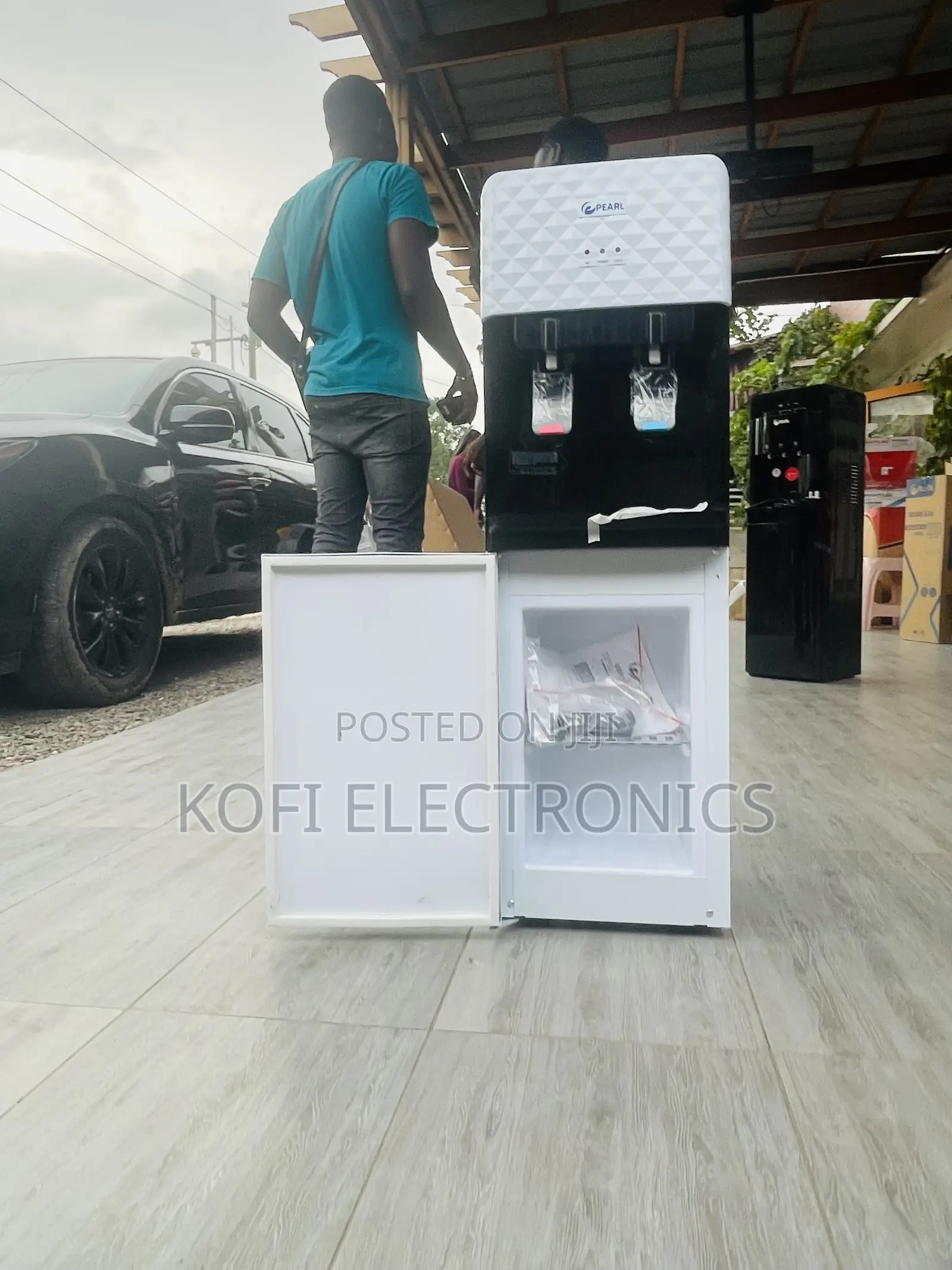 One Year Warranty PEARL WATER DISPENSER With Fridge