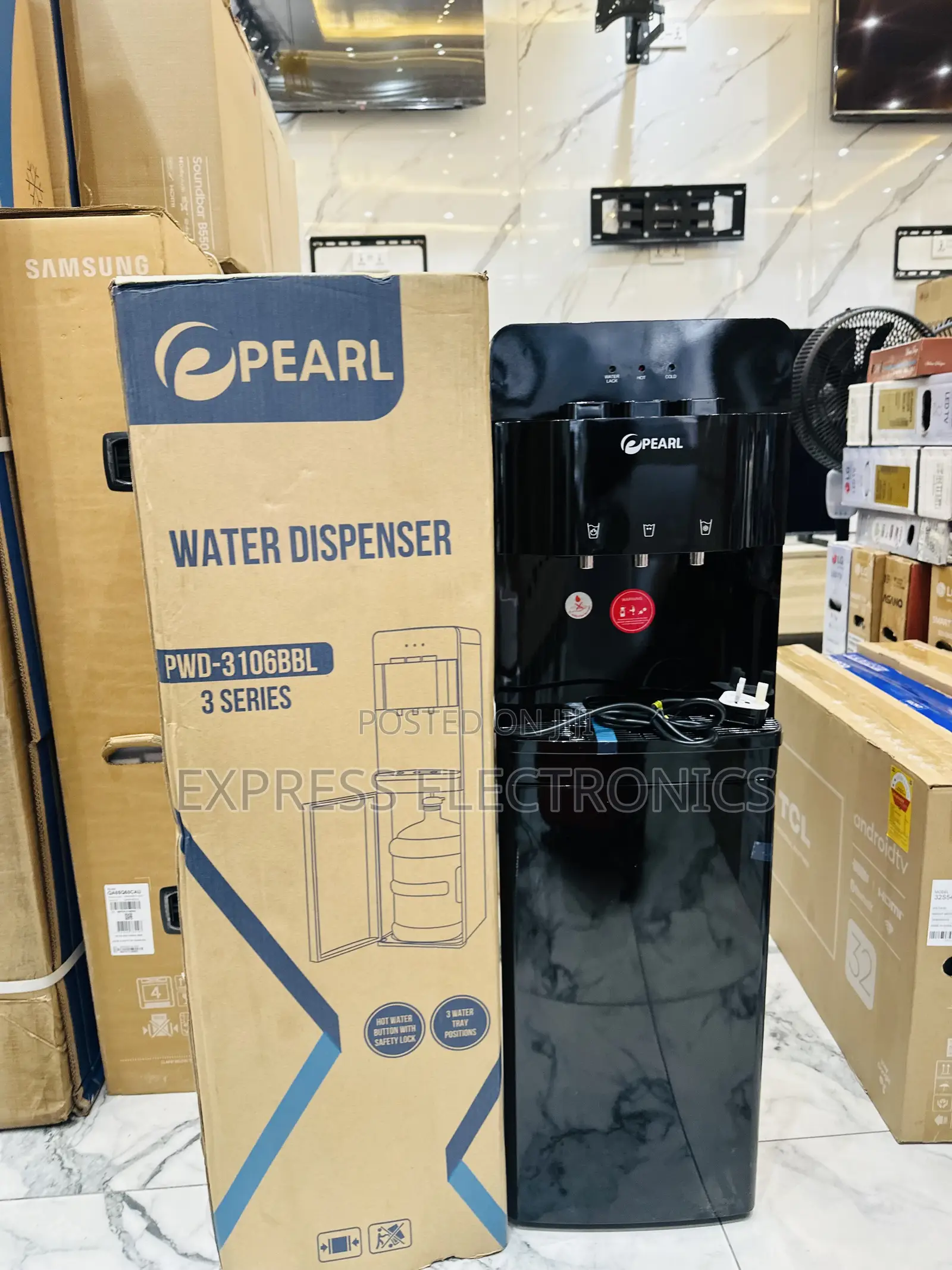 Available Now Pearl PWD-3106BBL WATER DISPENSER