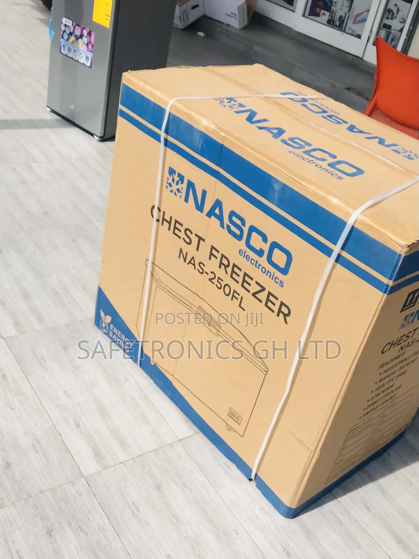 Neatly Boxed Nasco Singledoor 200 Liter Nas 250 Freezer