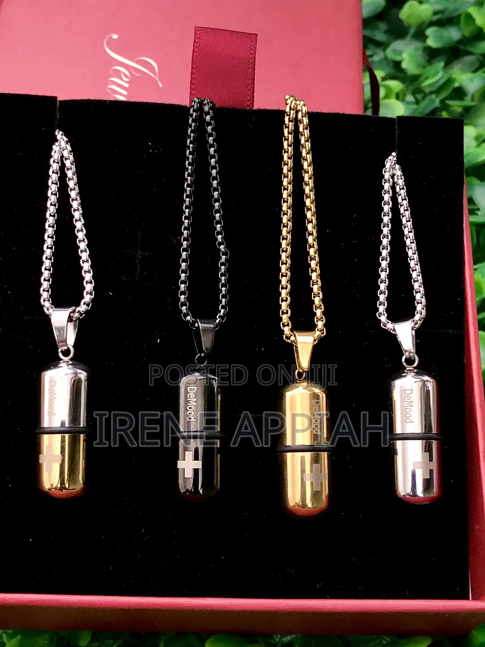 Pill Pendant Necklace
