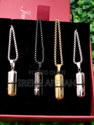 Pill Pendant Necklace