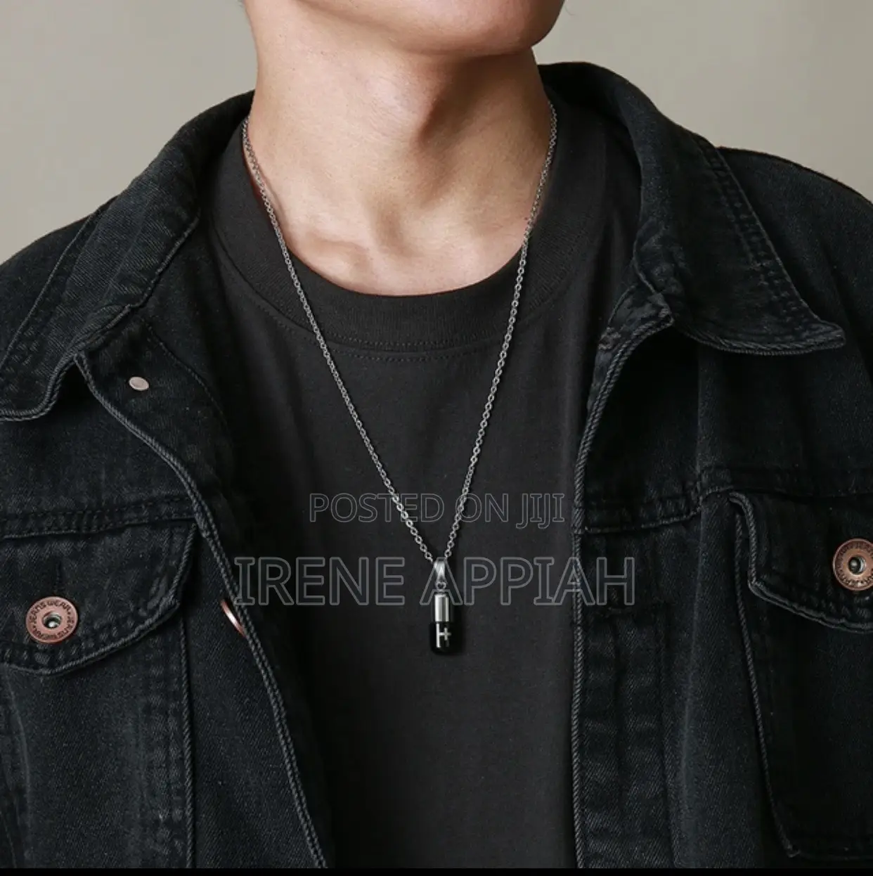 Pill Pendant Necklace