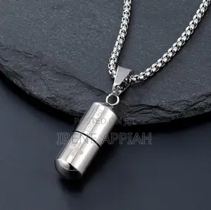Pill Pendant Necklace