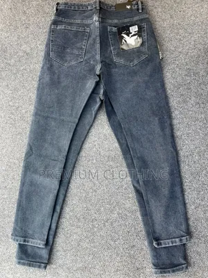 Available Jeans Trousers in Sizes for Men.