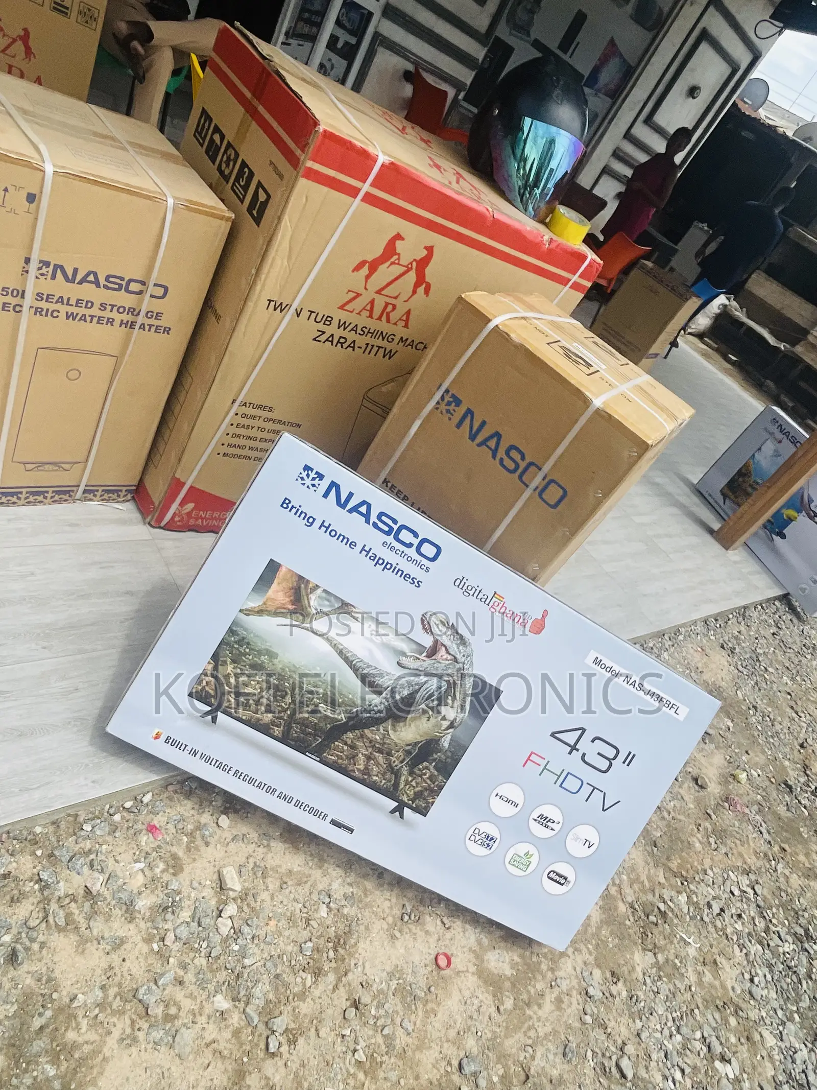 NASCO 43" LED FHD Satellite ( Available for Sale)