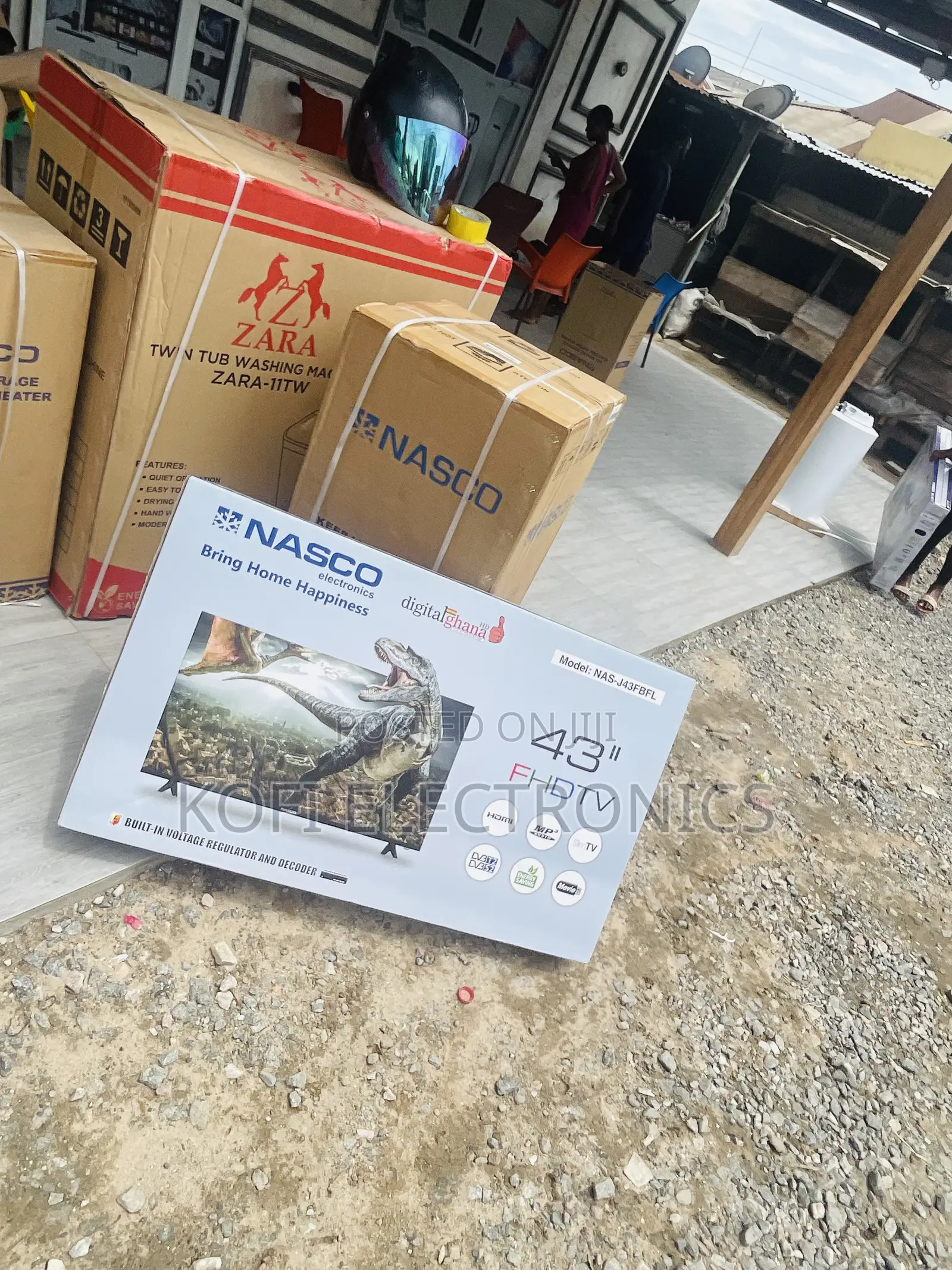 NASCO 43" LED FHD Satellite ( Available for Sale)