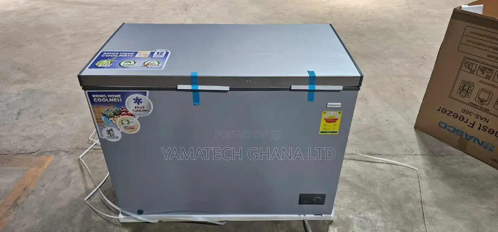 Spacious Nasco Chest Freezer -nas-360 290 Litres