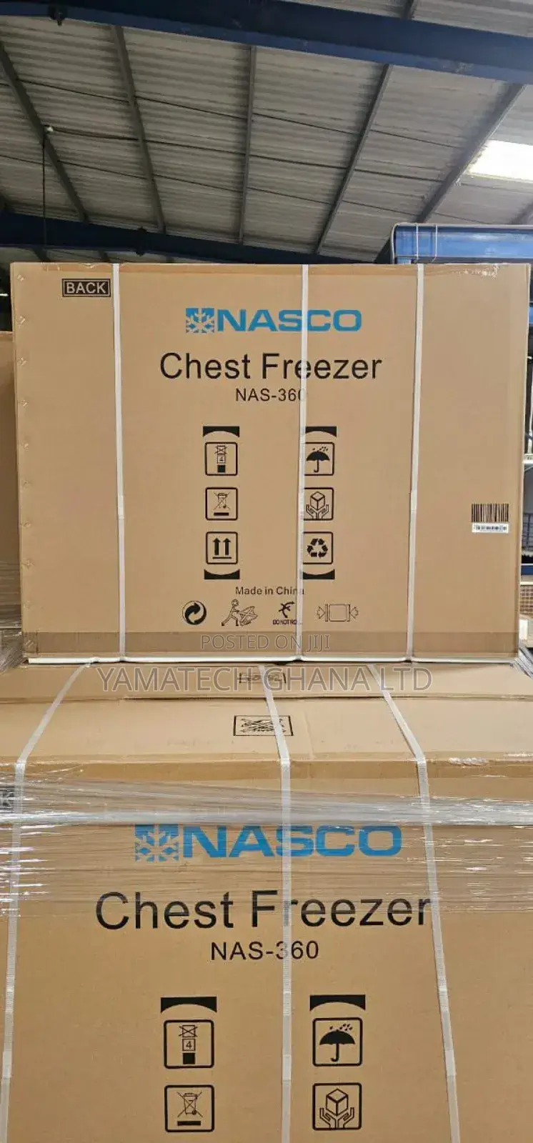 Spacious Nasco Chest Freezer -nas-360 290 Litres