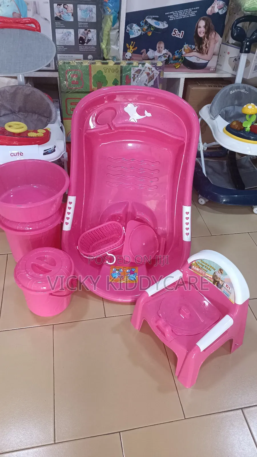 Complete Baby Bath Tub Set