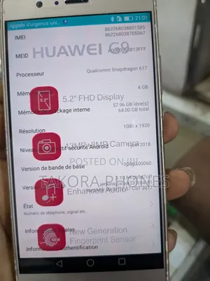 Huawei G9 Plus 64 GB Rose Gold