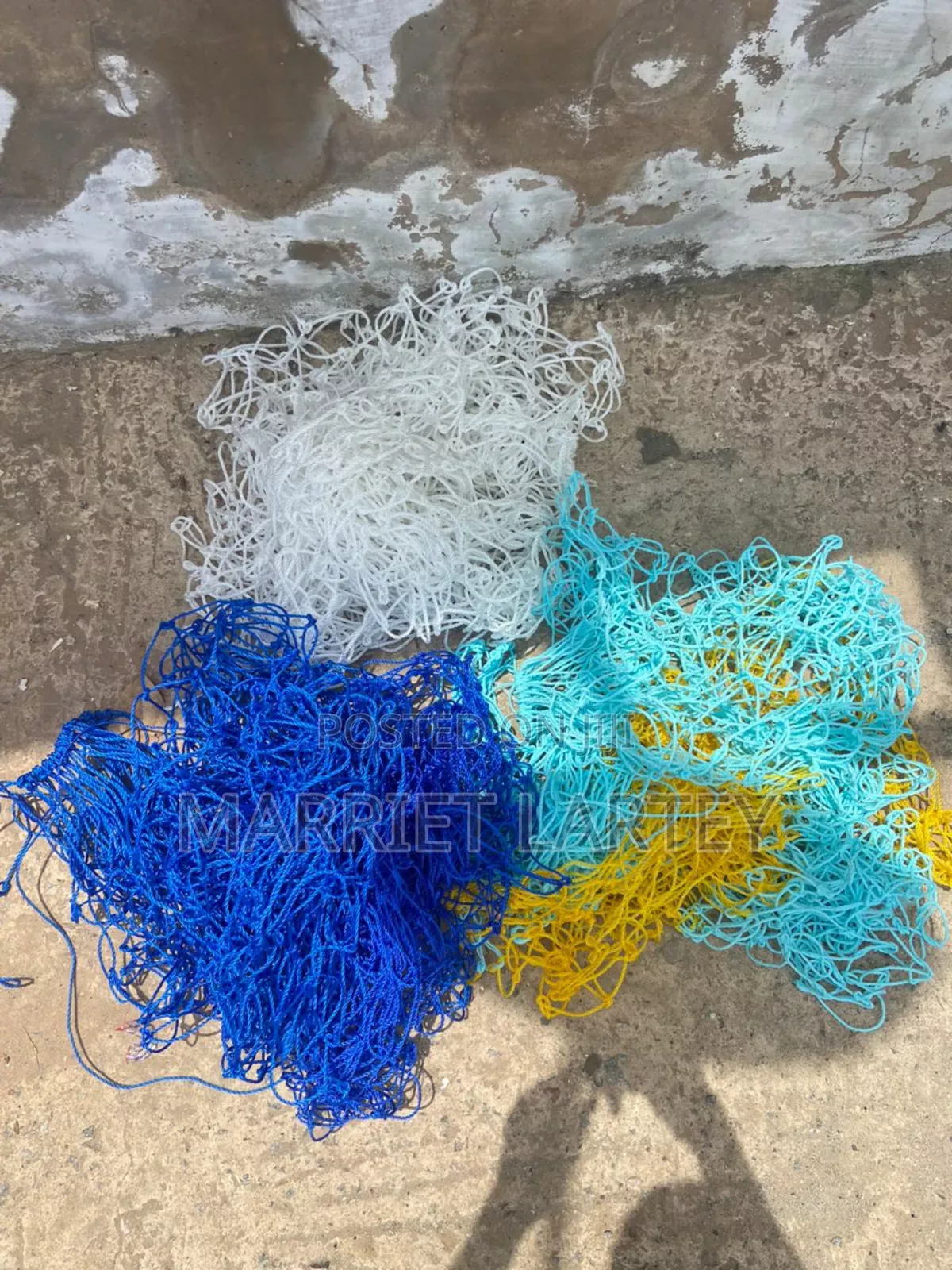 Original Pair of Small Goalpoast Net Available at Cool Price