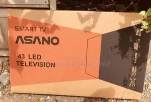 43 Inches Black Asano Smart Tv