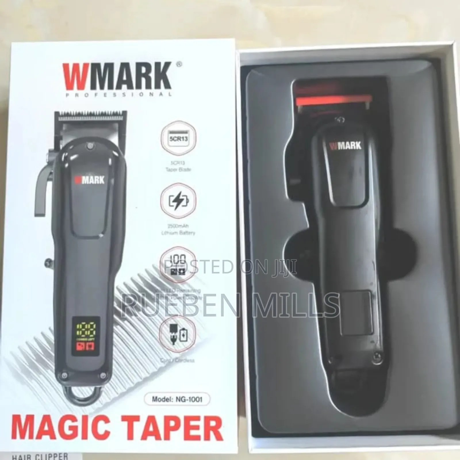 2024 New Release Wmark NG1001 Professional Barbering Machine