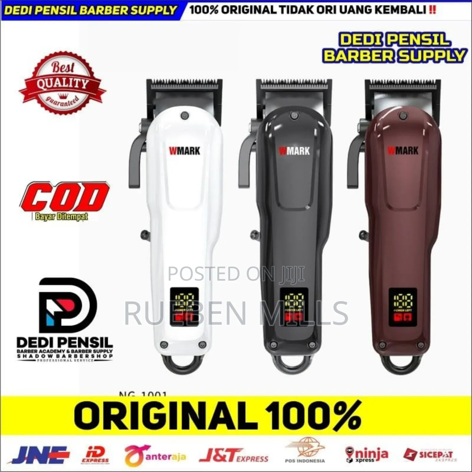 Wmark Hair Clipper NG_1001 Heavy Duty Barbering Machine
