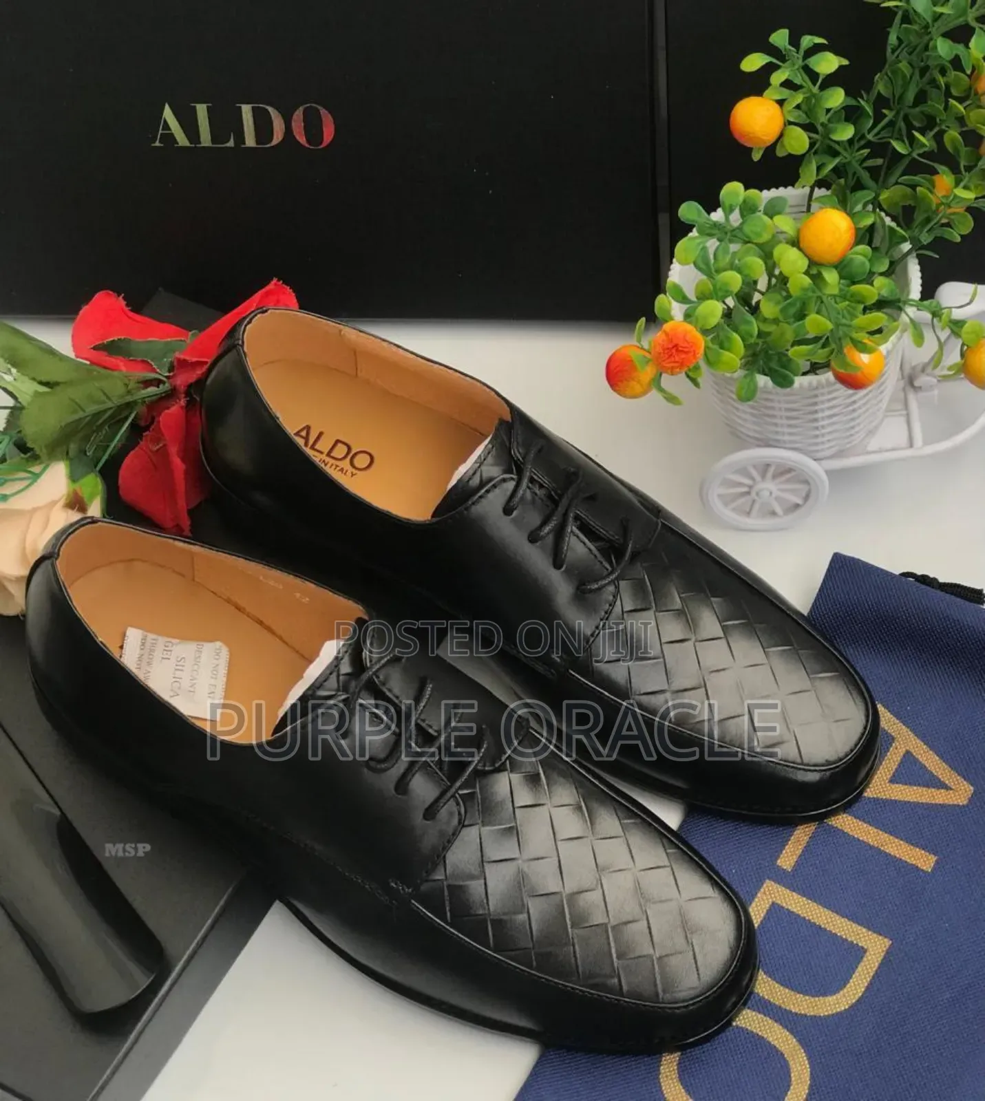 Aldo Formal Black Shoe for Gentlemen