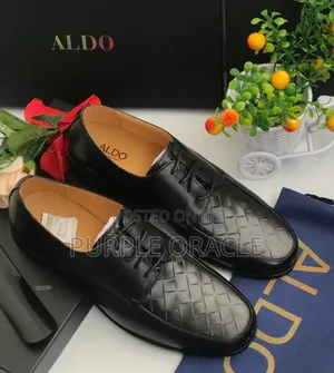 Aldo Formal Black Shoe for Gentlemen