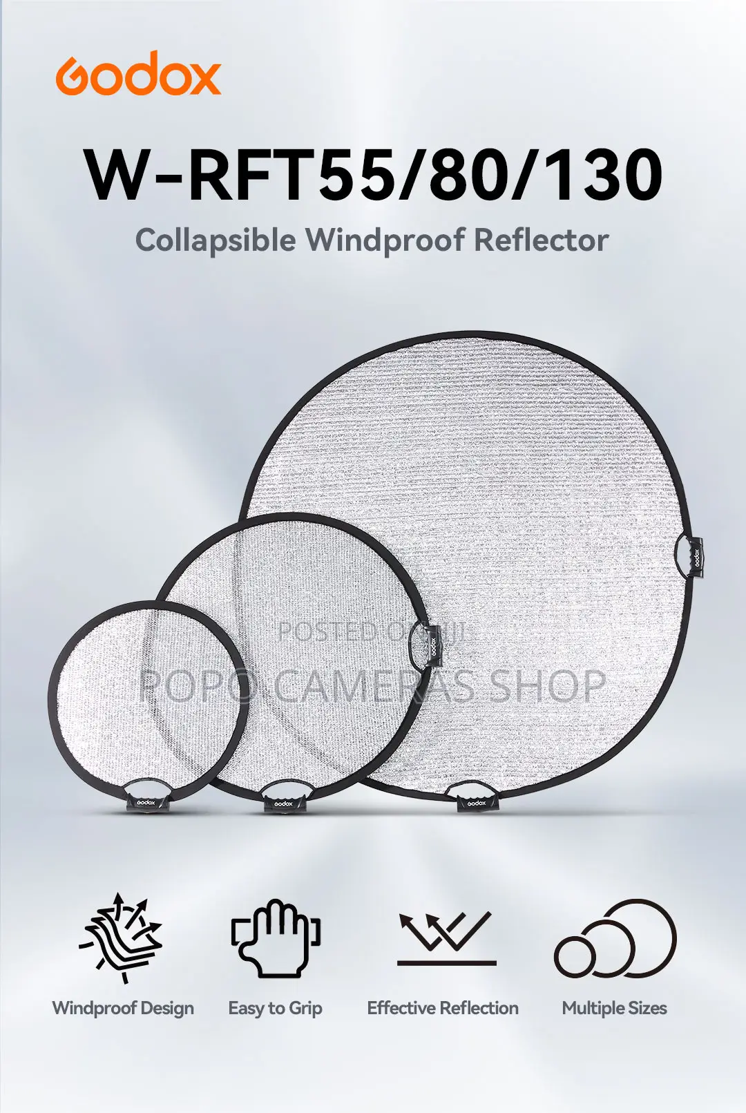 Godox W-RFT Collapsible Windproof Reflector