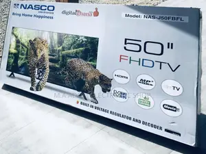 50inches HDMI Black Nasco Led Tv Fhu Slim Tv