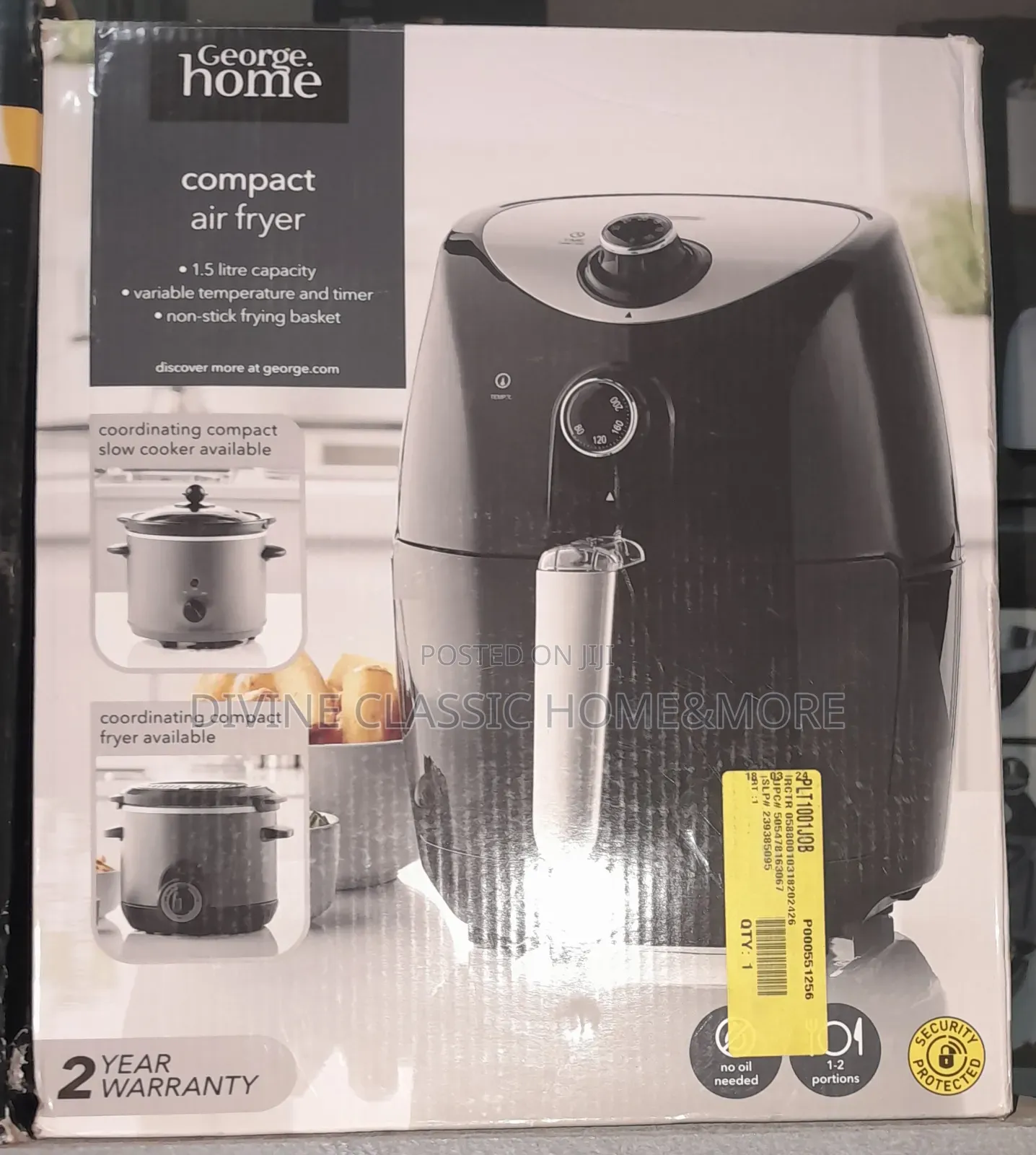 1.5lit Georgehome Air Fryer
