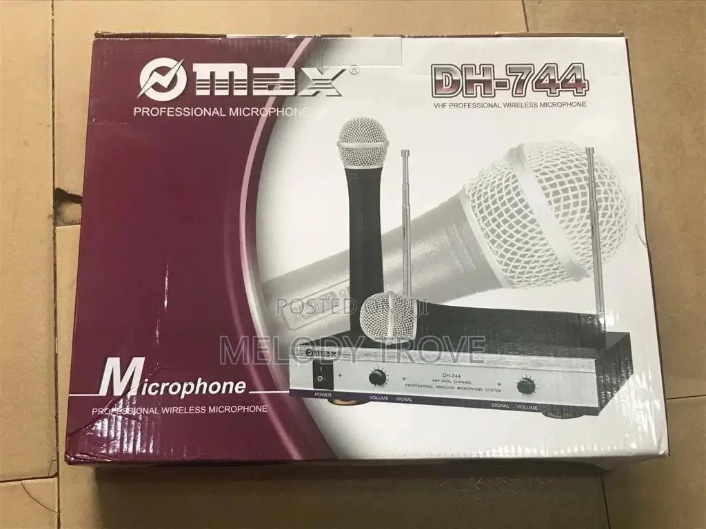 Max DH-744 Wireless Microphone