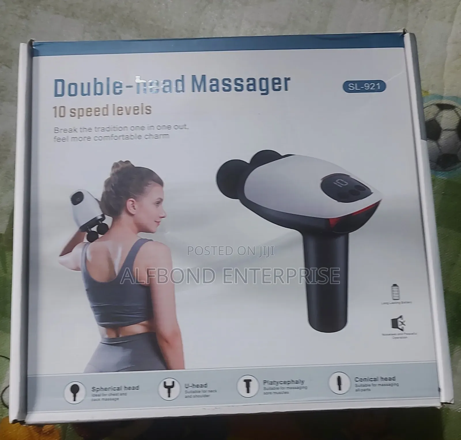 Double Head Massager 10 Speed