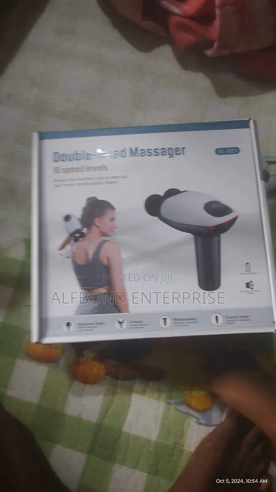 Double Head Massager 10 Speed