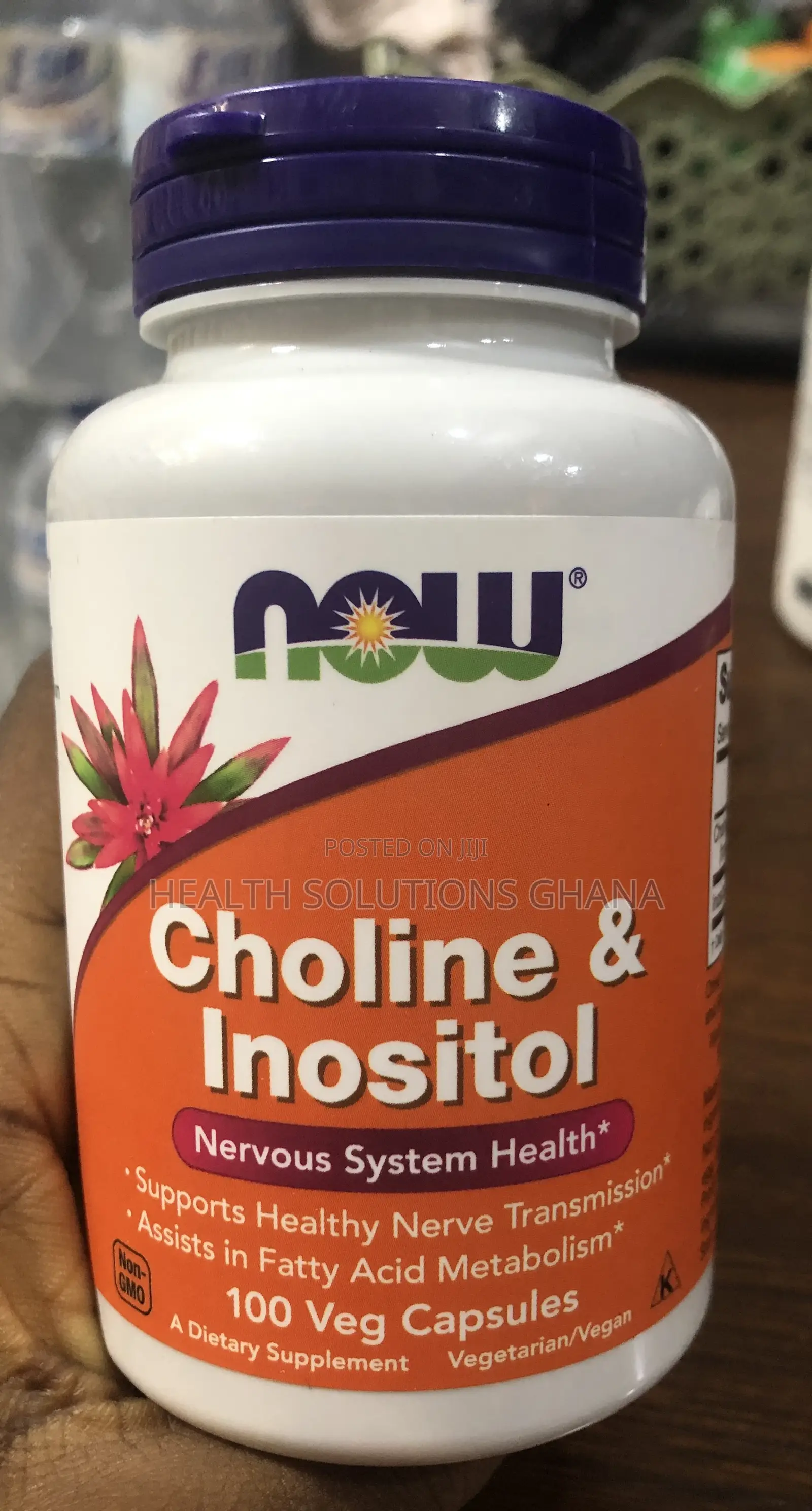 Now Choline Inositol Capsules
